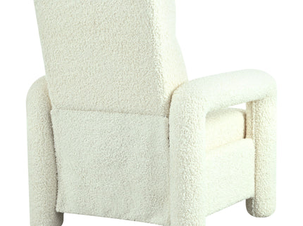 Push Back Recliner Armchair Upholstered Recliner Chair Single Sofa With Adjustable Backrest