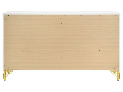 Chesney - 6 Drawer Bedroom Dresser - White