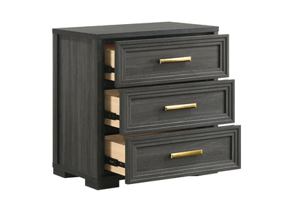 Colorado - Nightstand - Charcoal