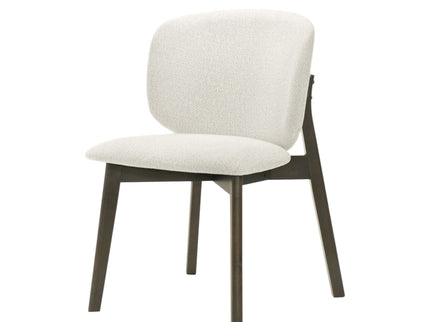 Mallin - Side Chair (Set of 2) - Gray / Walnut