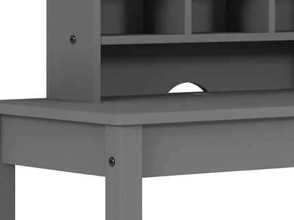 Logan - Writing Desk - Gray
