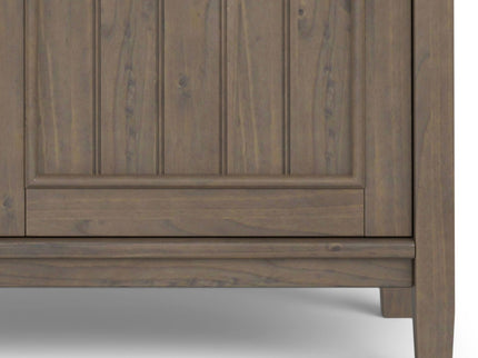 Lev - Medium Storage Cabinet - Smoky Brown