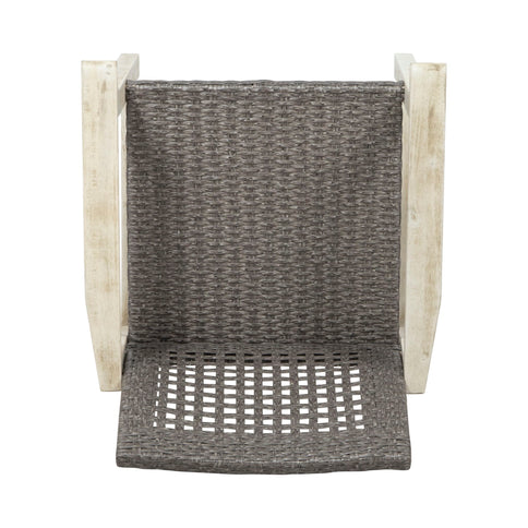 Outdoor Dining Chair Acacia Wood Frame (Set of 2)