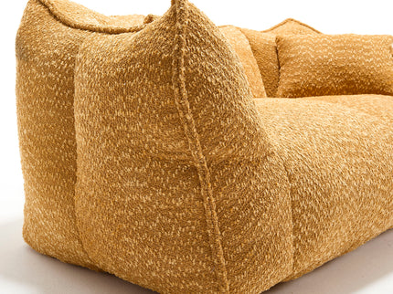 Comfortable Dual Beanbag Chair With High Resilience Foam Core For 2 People