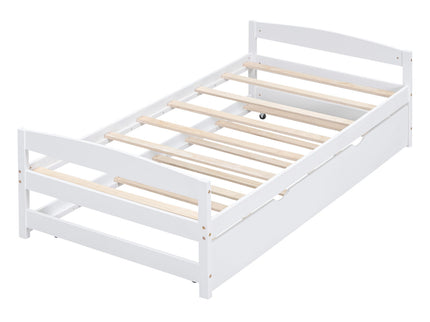 Platform Bed With Trundle