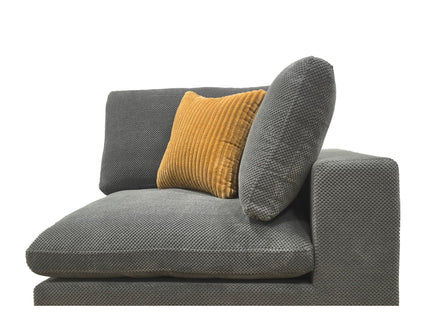 Custom Configuration Modular Sectional & Toss Pillows