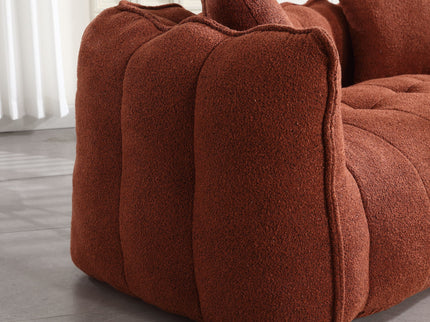 Cozy Beanbag Chair With High Resilience Foam Core For 2