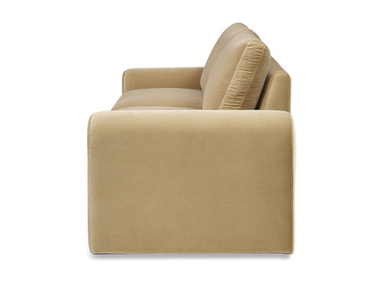 Mason - Arched Arm Sofa - Camel Brown Beige