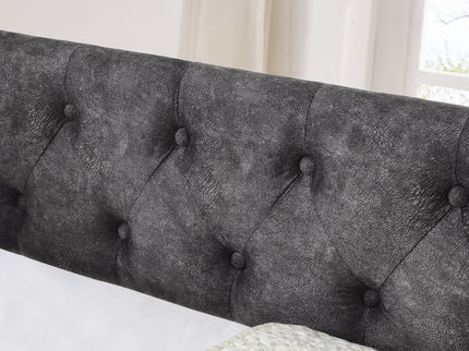 Upholstered Daybed With USB Charging & Pull Out Bed