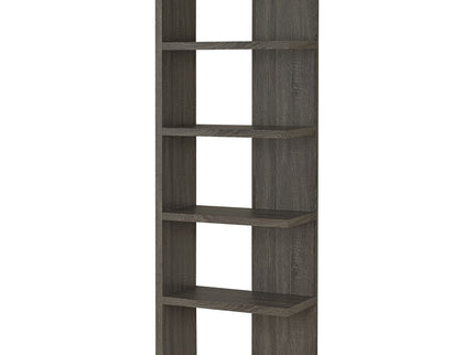 5 Shelf Bookcase - Gray