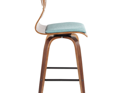 Folia - Mid Century Modern Counter Stool (Set of 2)