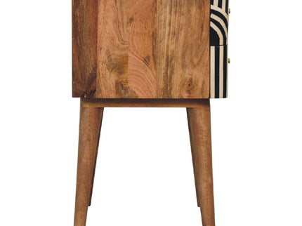 Edessa Bone Inlay Bedside