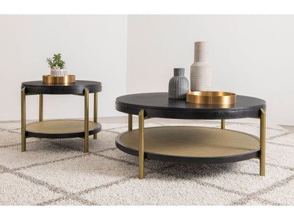 Benson - Round Coffee And End Table Set