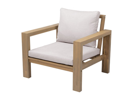 Stylish Outdoor Chair Set With Cushions For Garden (Set of 2)