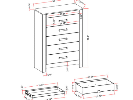 Lorenzo - Chest With Hidden Jewelry Compartment And Bar Handle - Silver
