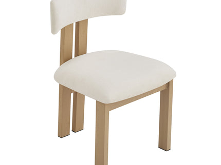 7 Piece Dining Set With Upholstered Armless Chairs And Table
