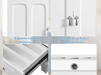 Bathroom Vanity With Sink, Cabinet With Adjustable Shelf And Drawer Divider