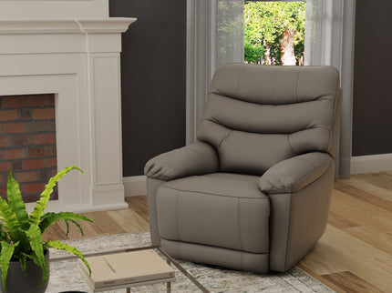 Oslo Antelope - Swivel Glider Recliner With Manual Footrest