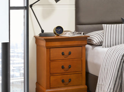 Louis Phillipe - Nightstand - Wood