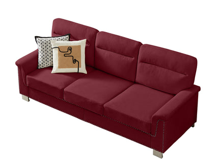 3 Seater Elegant Stationary Sofa