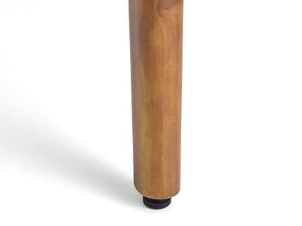 Stamford - Modern Outdoor Bistro Table With Water Resistant - Teak