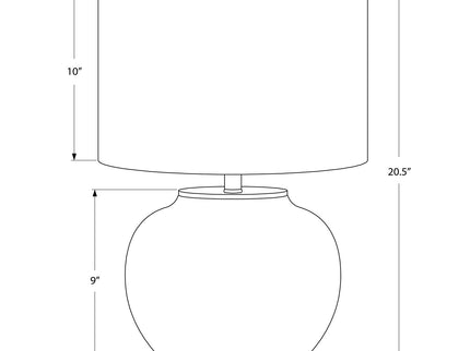 Modern Lighting, Table Lamp, Ceramic - Cream