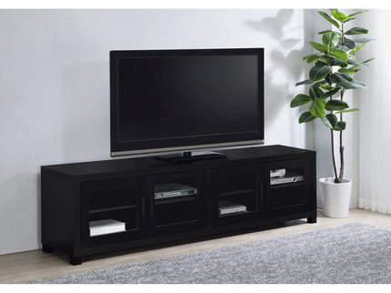 Arnaud - 4 Door TV Stand - Black