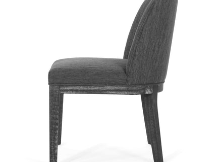 Modern Dining Chair With Durable Fabric Upholstery And Sturdy Wooden Frame (Set of 2)