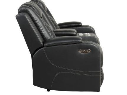 Benz - Power Recliner Set With LED Lighting And USB Charging