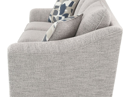 Mingle ] Upholstered Sofa - Light Gray