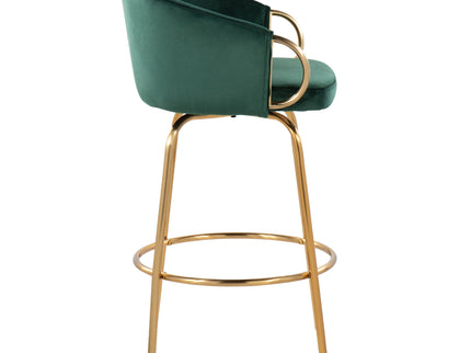Claire - Contemporary & Glam Counter Stool (Set of 2)