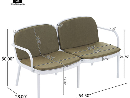 Luna - Outdoor Patio Loveseat