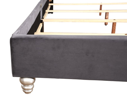 Upholstered Bed Transitional