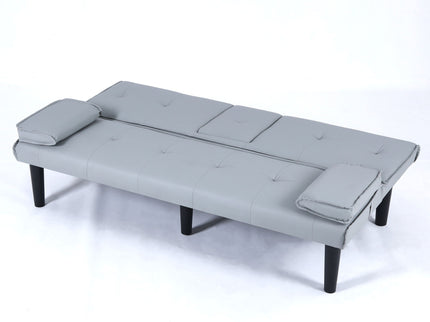 Sofa Bed With Foldable Design And Cup Holder