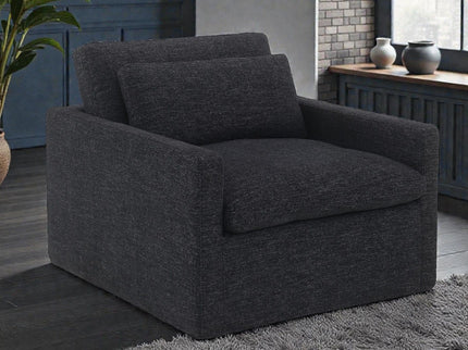 Naveen - Swivel Chair With 1 Toss Pillow