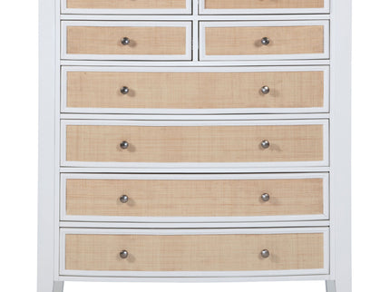 Talia - 8 Drawer Chest - White