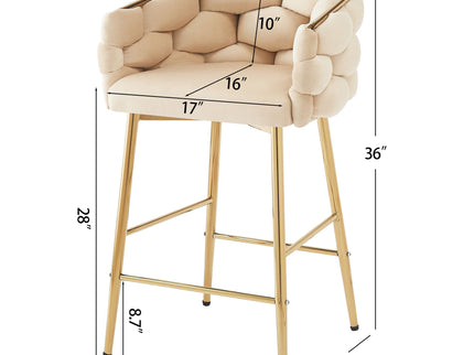 Modern Counter Stools (Set of 2)