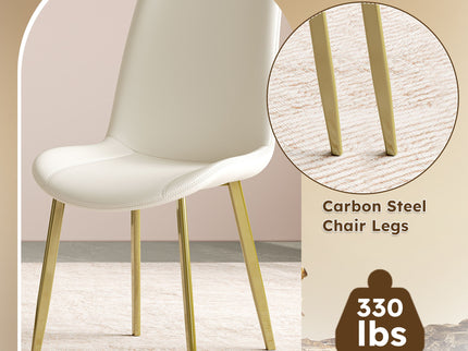 Modern Dining Chairs Ergonomic Design For Kitchen (Set of 4)