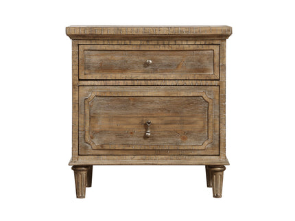 2 Drawer Nightstand - Taupe
