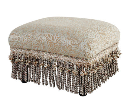 Fiona - Handcrafted Accent Footstool Ottoman