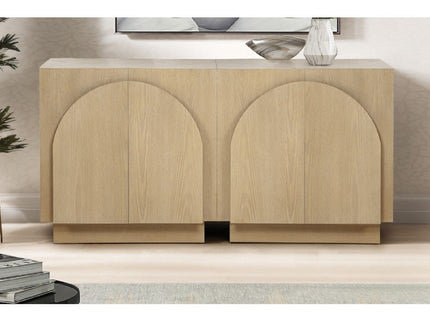Modern Sideboard Buffet With Arched Cabinet Doors