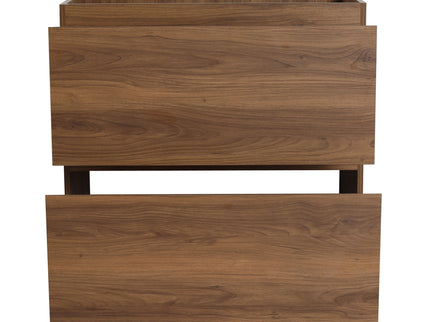 Modern Freestanding Bathroom Vanity Cabinet With Double Drawer