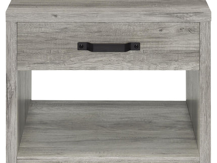 Nuberg - 2 Piece And End Table Set With Storage Drawers - Gray