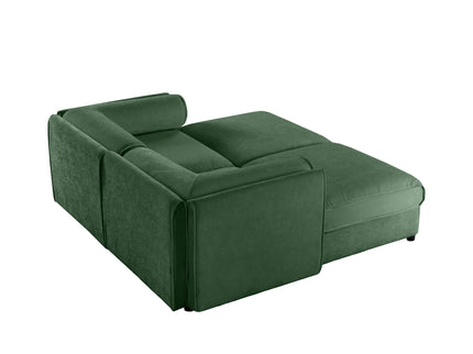 Contemporary Elegant Sofa With Storage And Ottoman