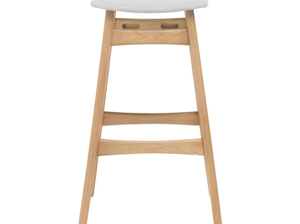 Modern Bar Stool Set With Upholstered Seating
