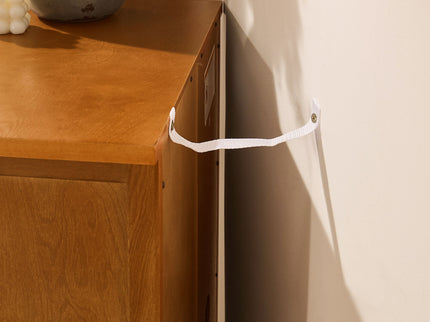 Floor Cabinet With Doors & Adjustable Shelf, Storage Cabinet For Entryway