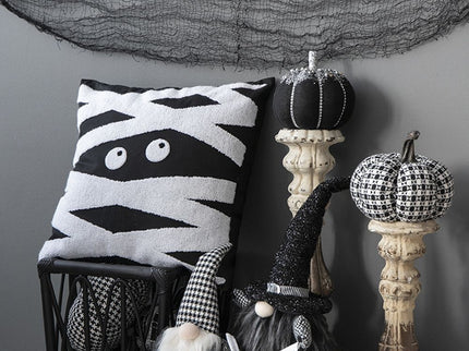 Plaid Pumpkin Decor, For Holiday Halloween Decoration