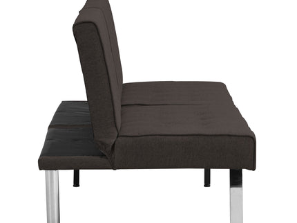 Modern Sofa Bed With Wood Frame And Stainless Legs