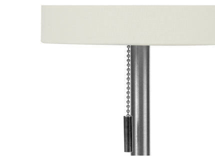 Lighting, Table Lamp, USB Port Included, Nickel, Contemporary (Set of 2)