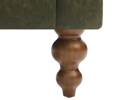 Chesterfield Sofa With Flared Arms For Living Room